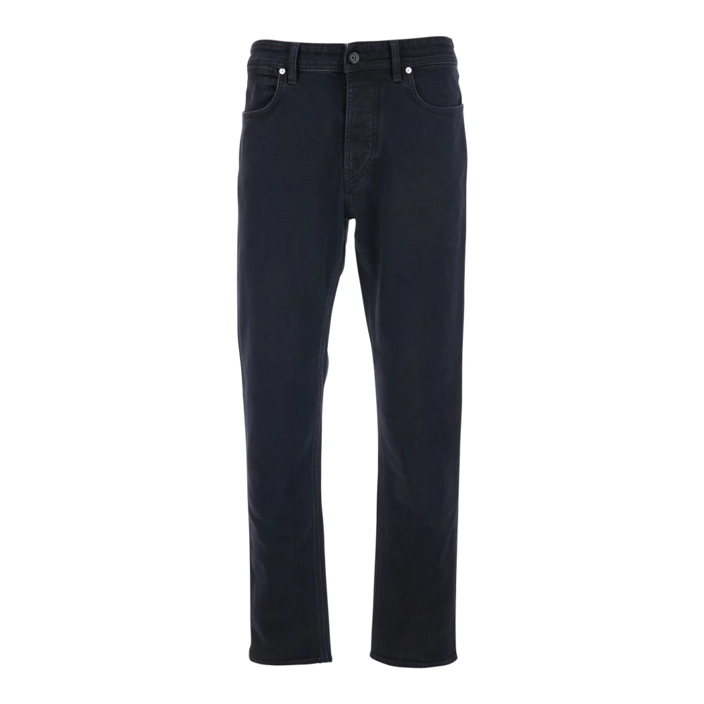 Stone Island Black Straight Jeans - Male - Straight Fit Jeans - W33 - Jeans