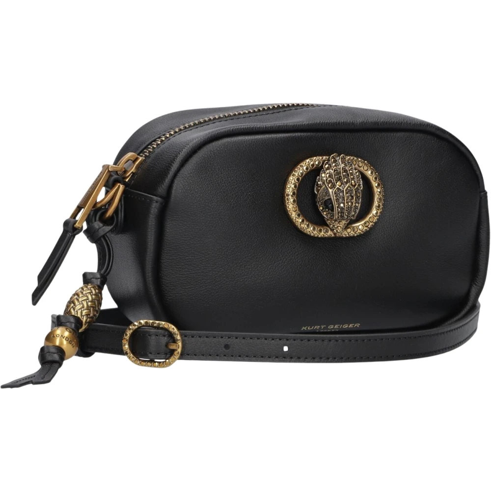Kurt Geiger Women's Black Cross Body Bags, One Size, Chelsea Soft Camera Shoulder Bag