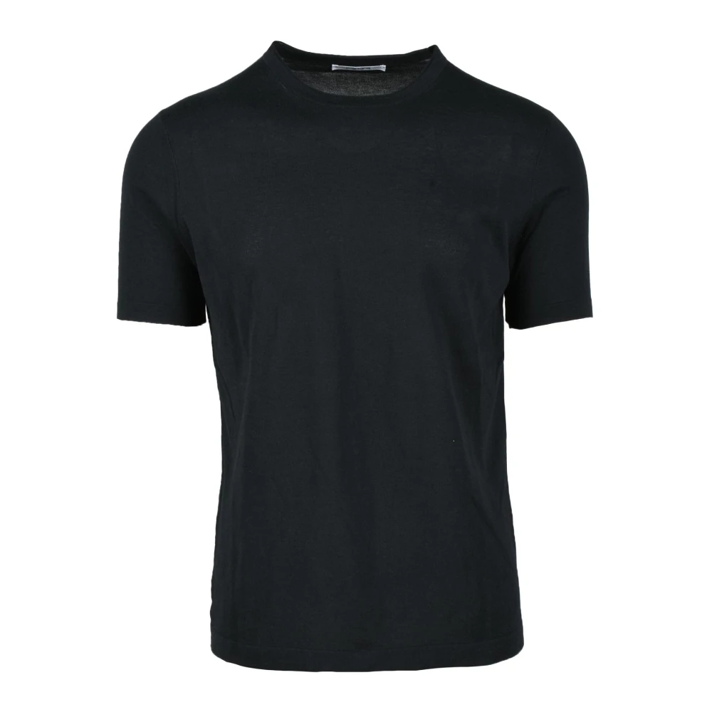 Kangra Katoenen T-shirt Black Heren
