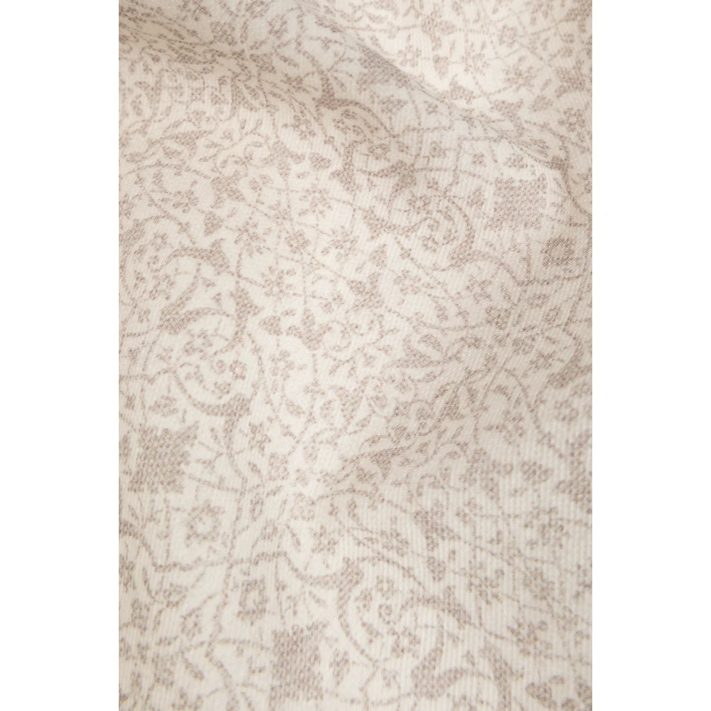 Eleventy Gestippelde pochet Beige Heren