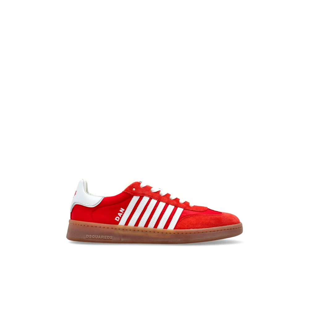 Dsquared2 Men's Red Boxer Sports Shoes - Sneakers - 8 Uk - Shoes