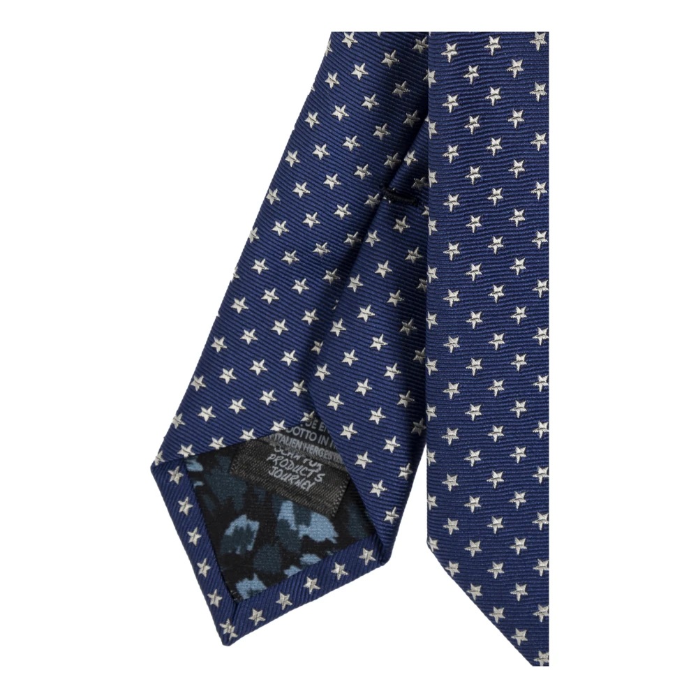 Paul Smith Zijden stropdas Blue Heren