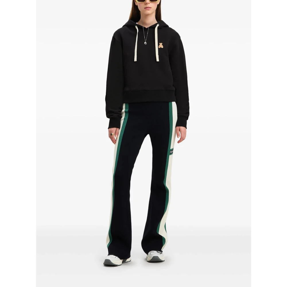 Palm Angels Zwarte Beer Mind Hoody Black Dames