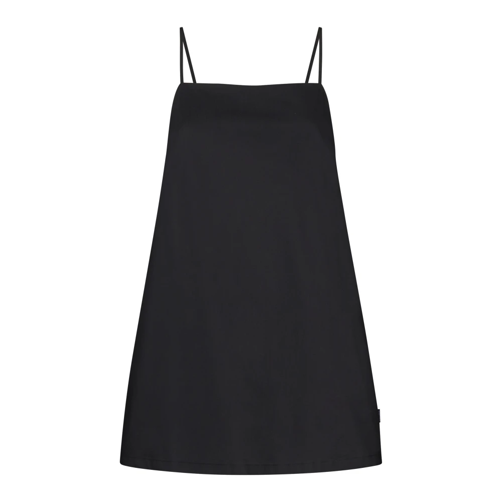 MM6 Maison Margiela Zwarte Mouwloze Top Black Dames