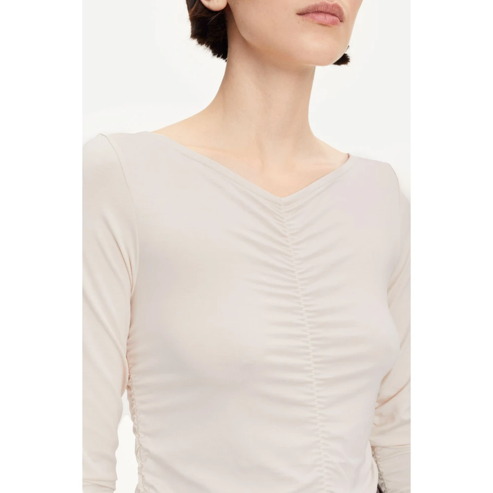 Samsøe Ulrika Top White Dames