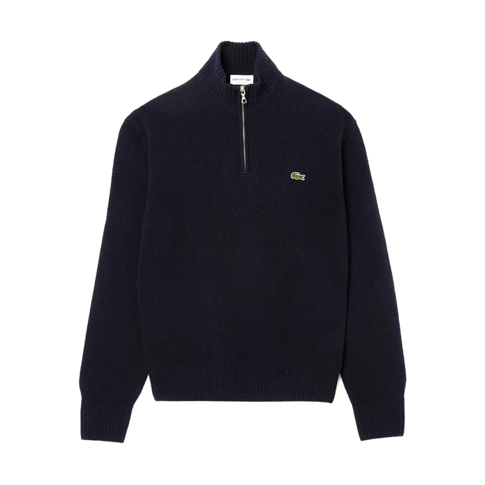 Lacoste Klassieke Zip-Up Sweater Blue Heren