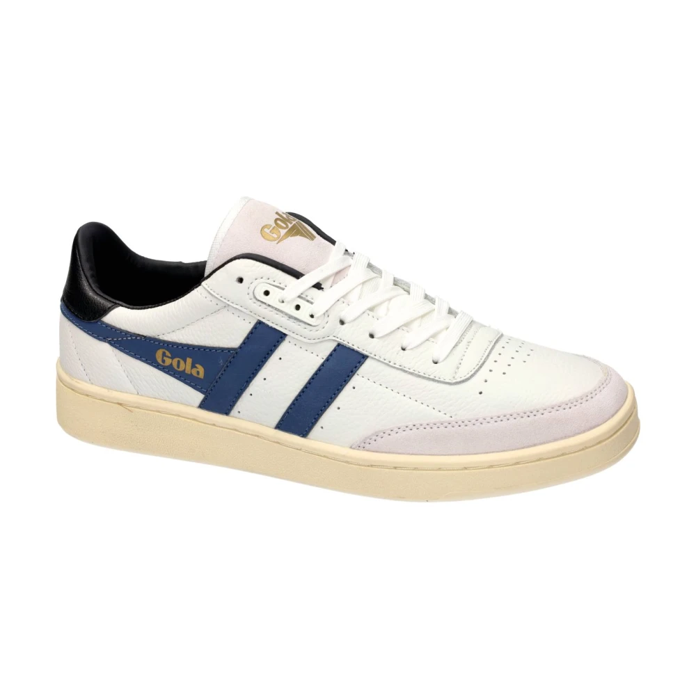 Gola Contact Leather Heren Schoenen Wit
