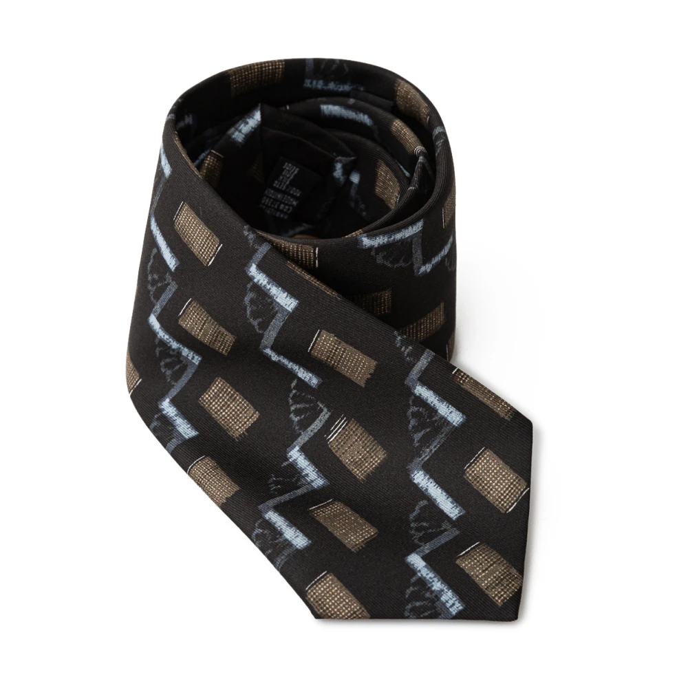 Giorgio Armani Uomo Nero - Cravatta In Seta - Accessories - One Size