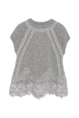 Cashmere Lace Top