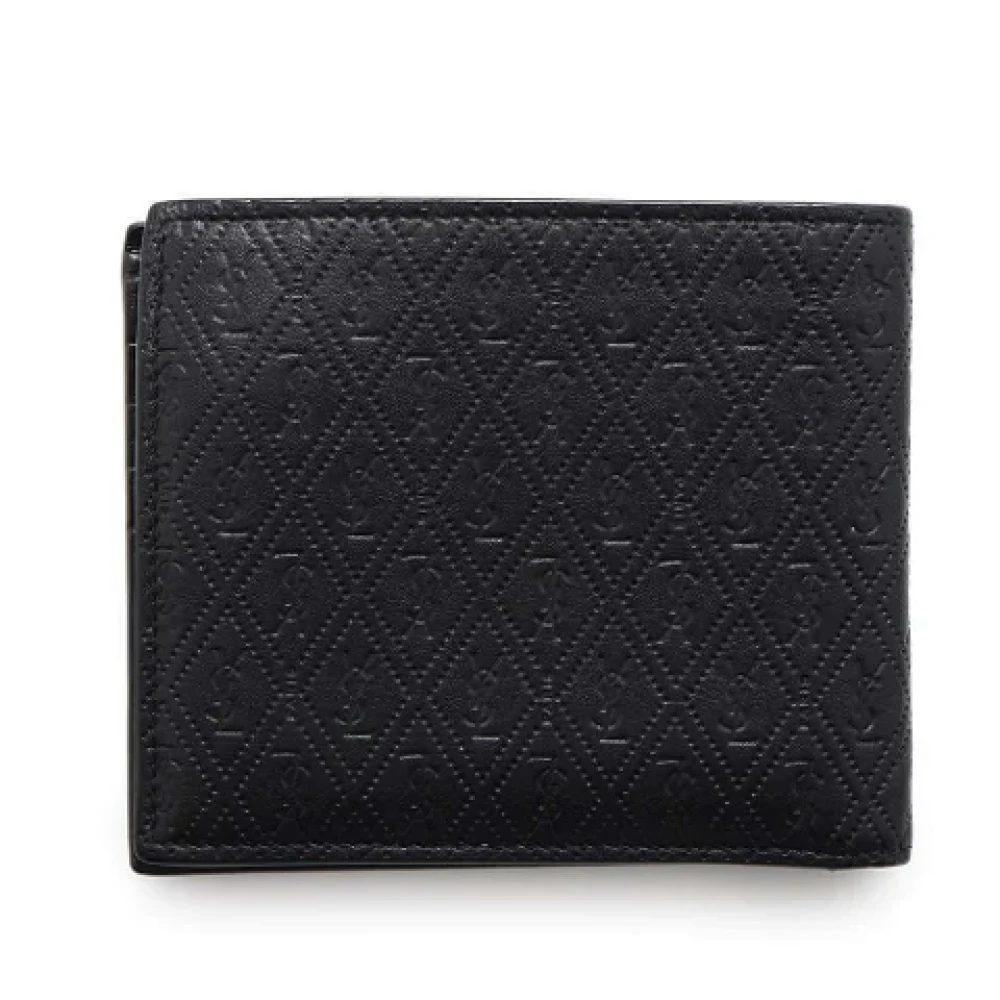 Saint Laurent Vintage Pre-owned Leather wallets Black Heren