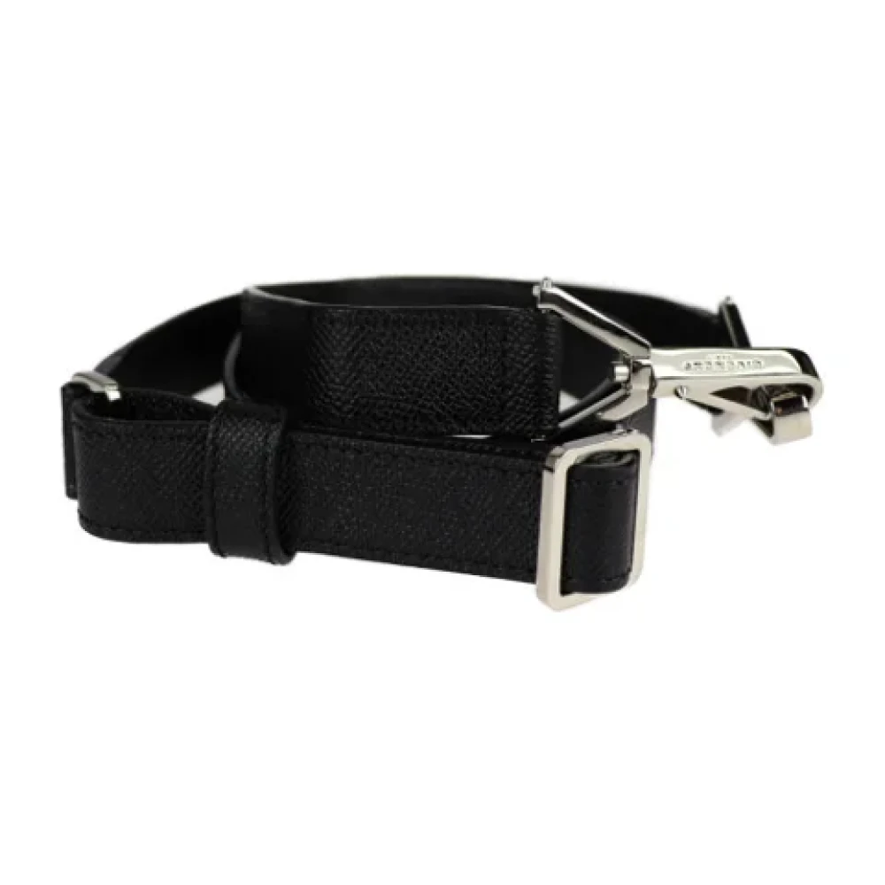 Givenchy Pre-owned Leather shoulder-bags Black Dames