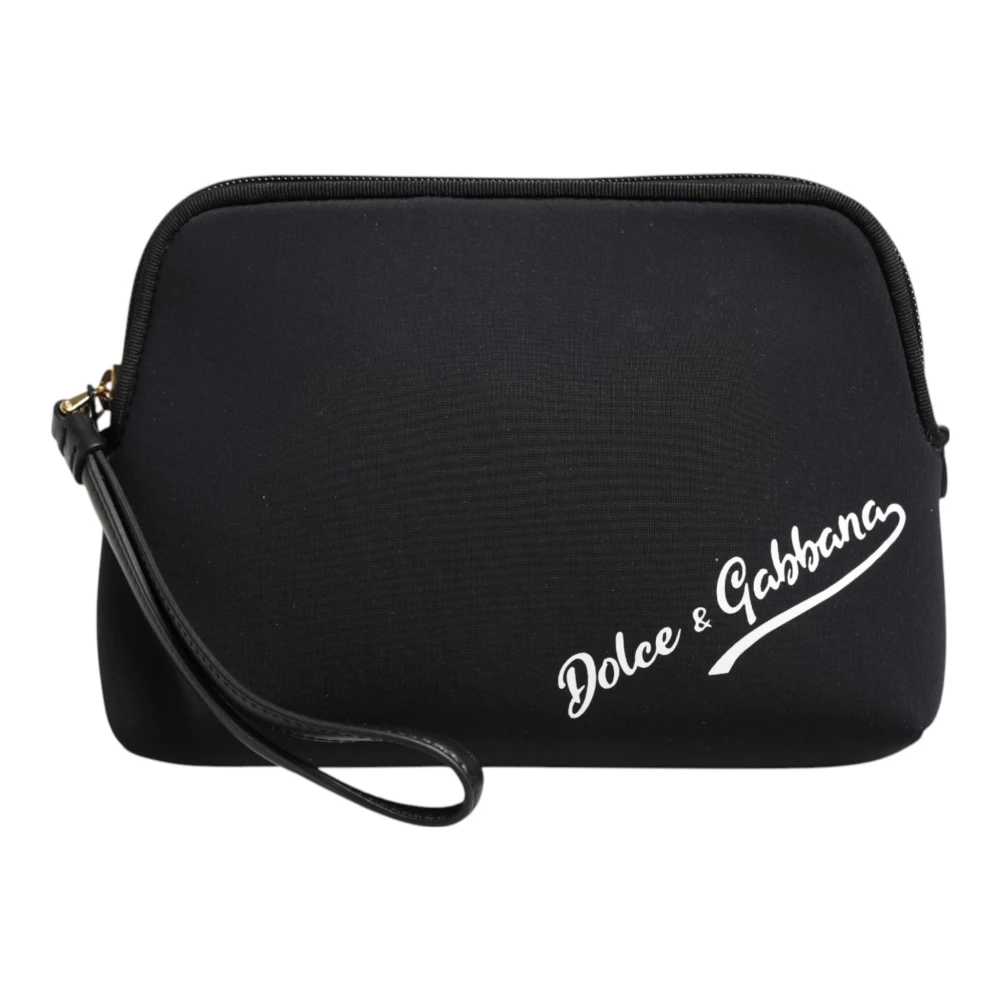 Dolce & Gabbana Women's Black Clutch Pouch Borse