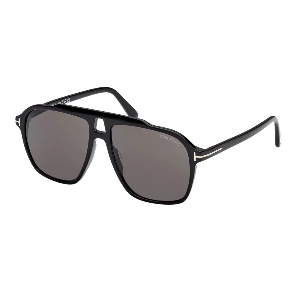 Tom Ford Unisex Black Autari Ft1209/S 01A Sunglasses - Sunglasses - 56 Mm - Accessories