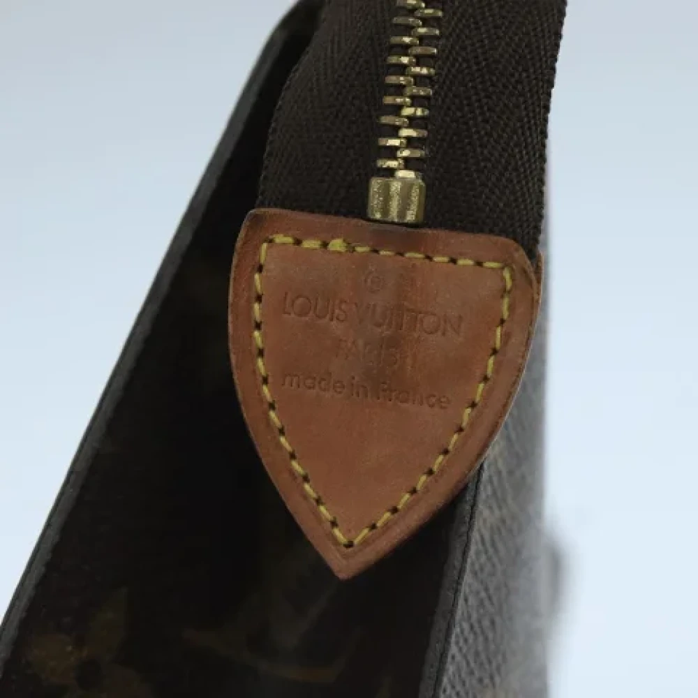 Louis Vuitton Vintage Pre-owned Canvas pouches Brown Dames