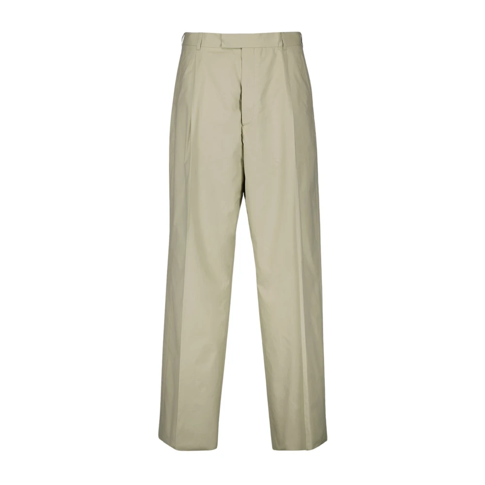 Dior Straight Leg Pants Beige Heren