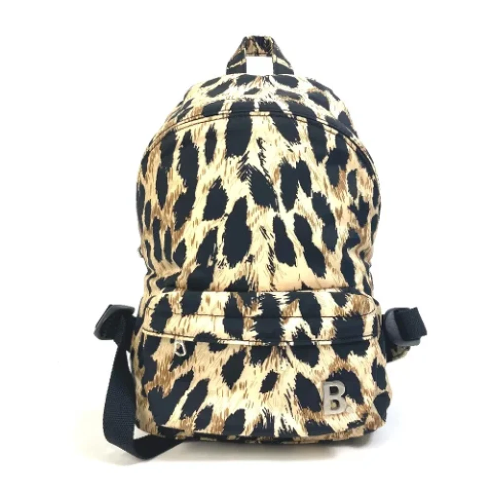 Balenciaga Vintage Pre-owned Fabric shoulder-bags Beige Dames