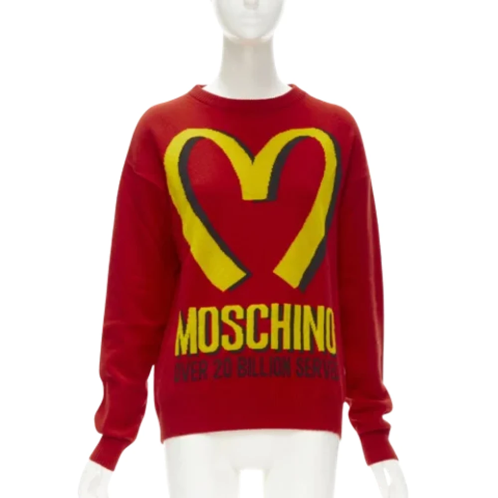 Moschino Pre-Owned Pre-owned Fabric outerwear Red Dames