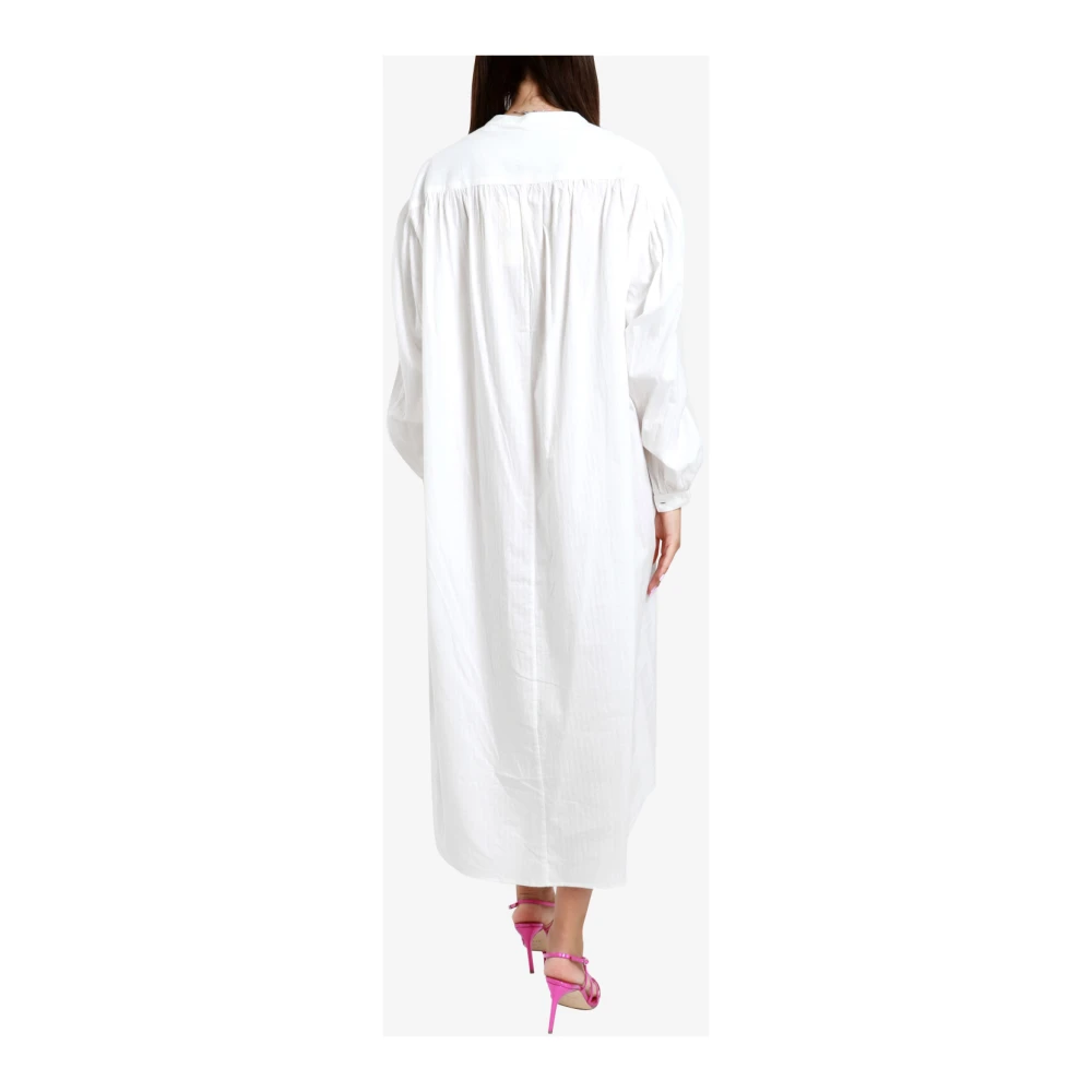 Semicouture Witte Kant Jurk White Dames