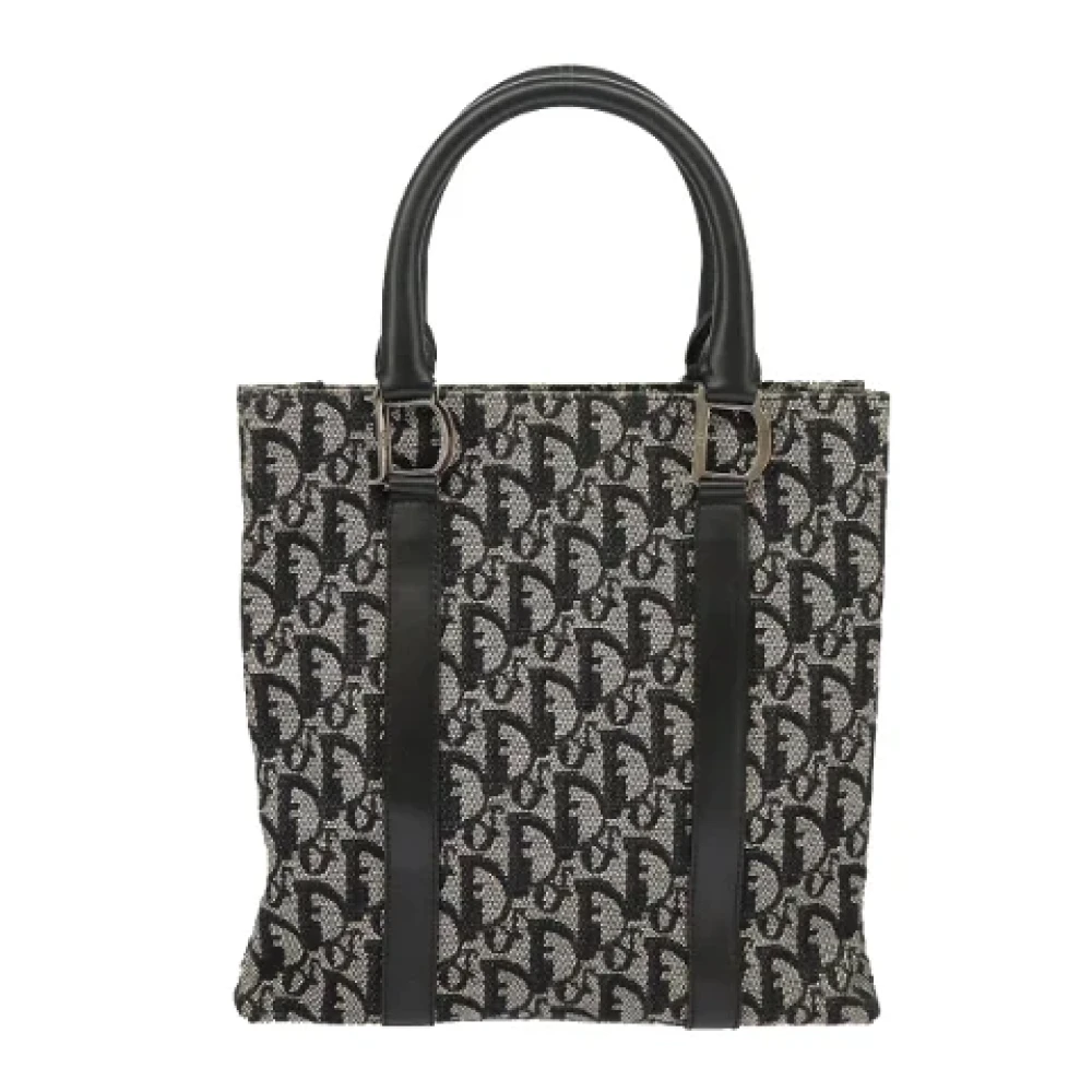 Dior Vintage Pre-owned Canvas dior-bags Blue Dames