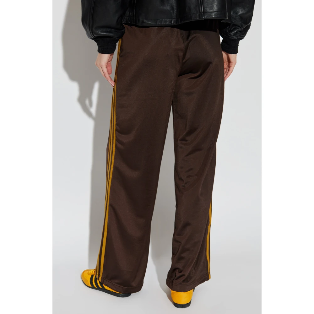adidas Originals Broek met Logo Brown Dames