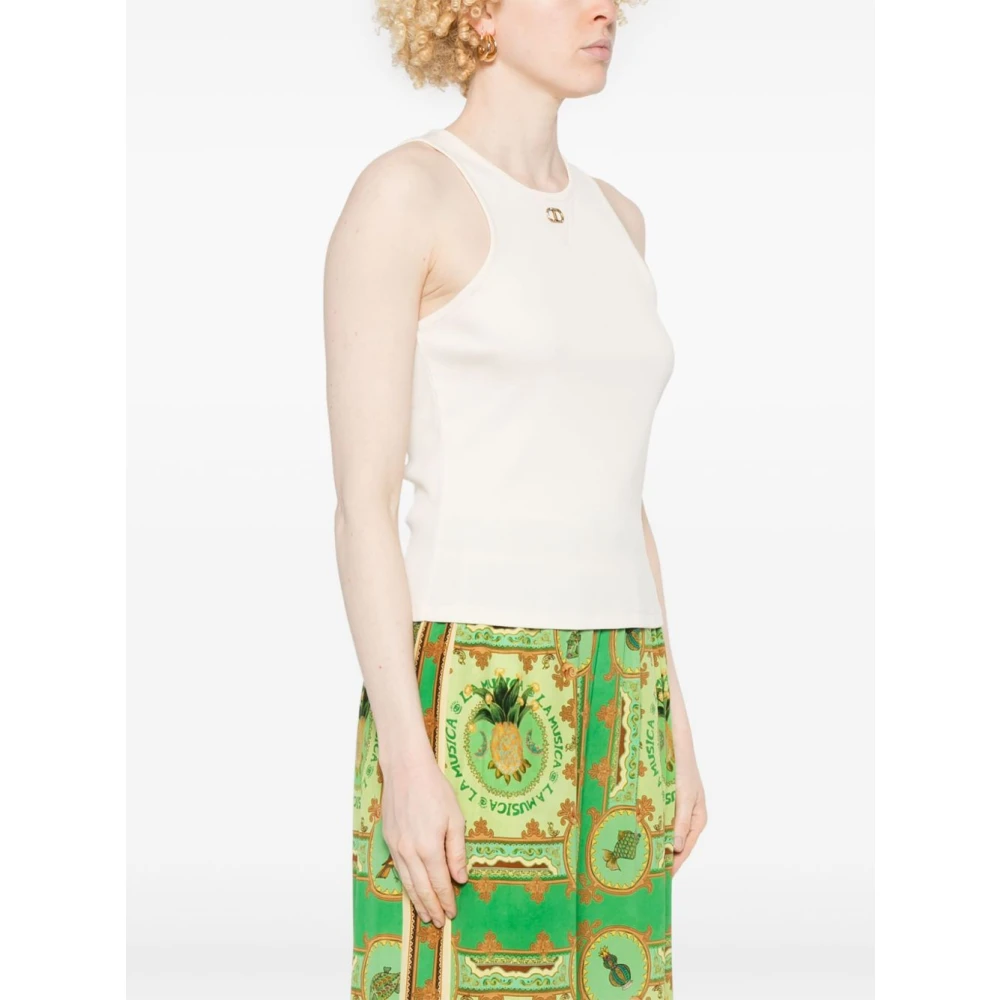 Twinset Stijlvolle Top Beige Dames