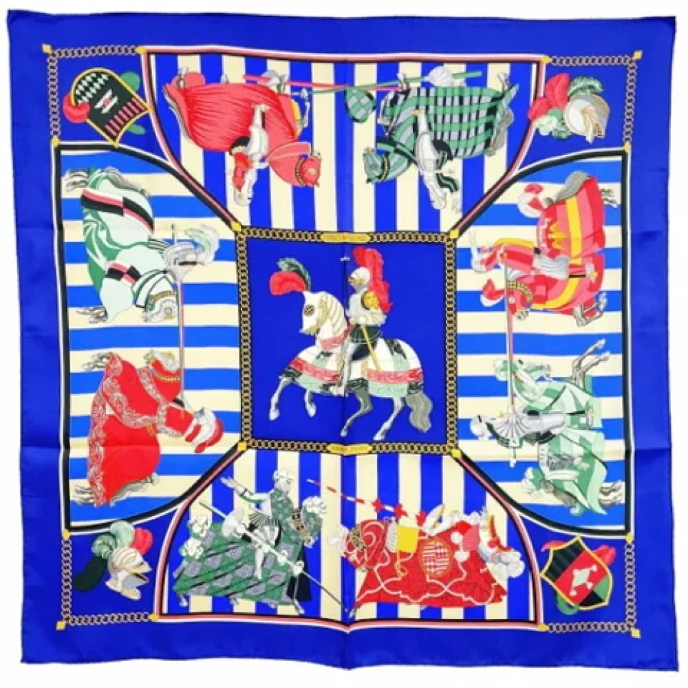 Pre-owned > Pre-owned Accessories > Pre-owned Scarves - - Hermès Vintage - Modalova