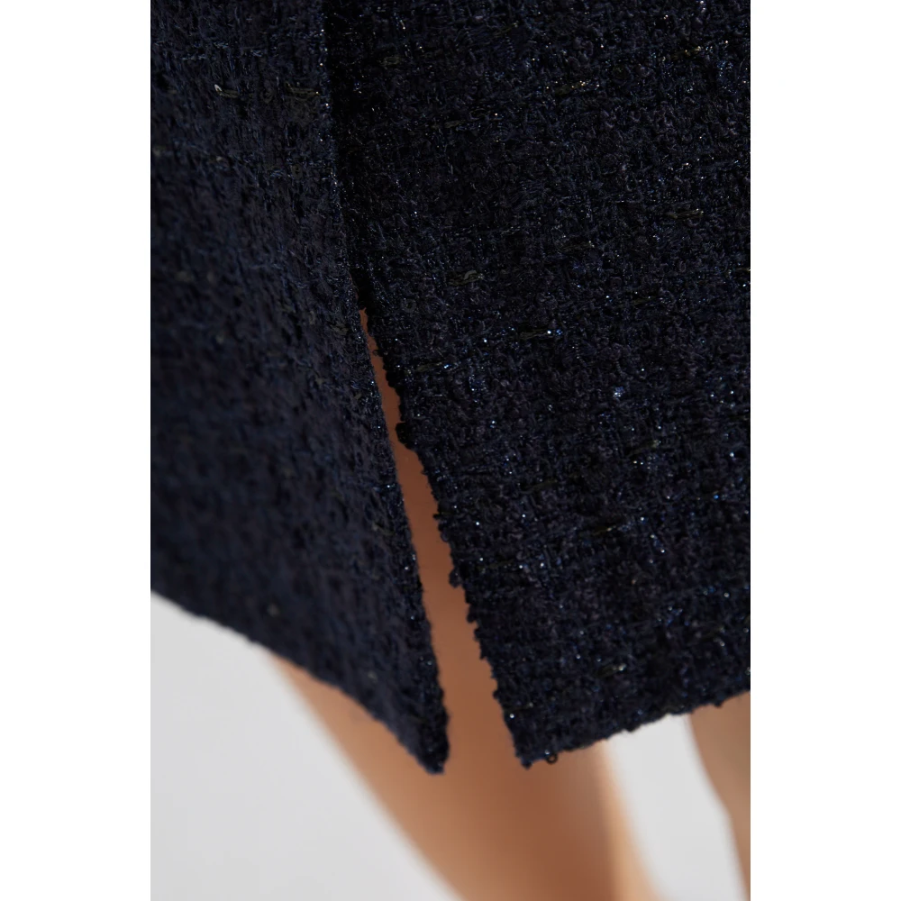 Emporio Armani Tweed rok Blue Dames
