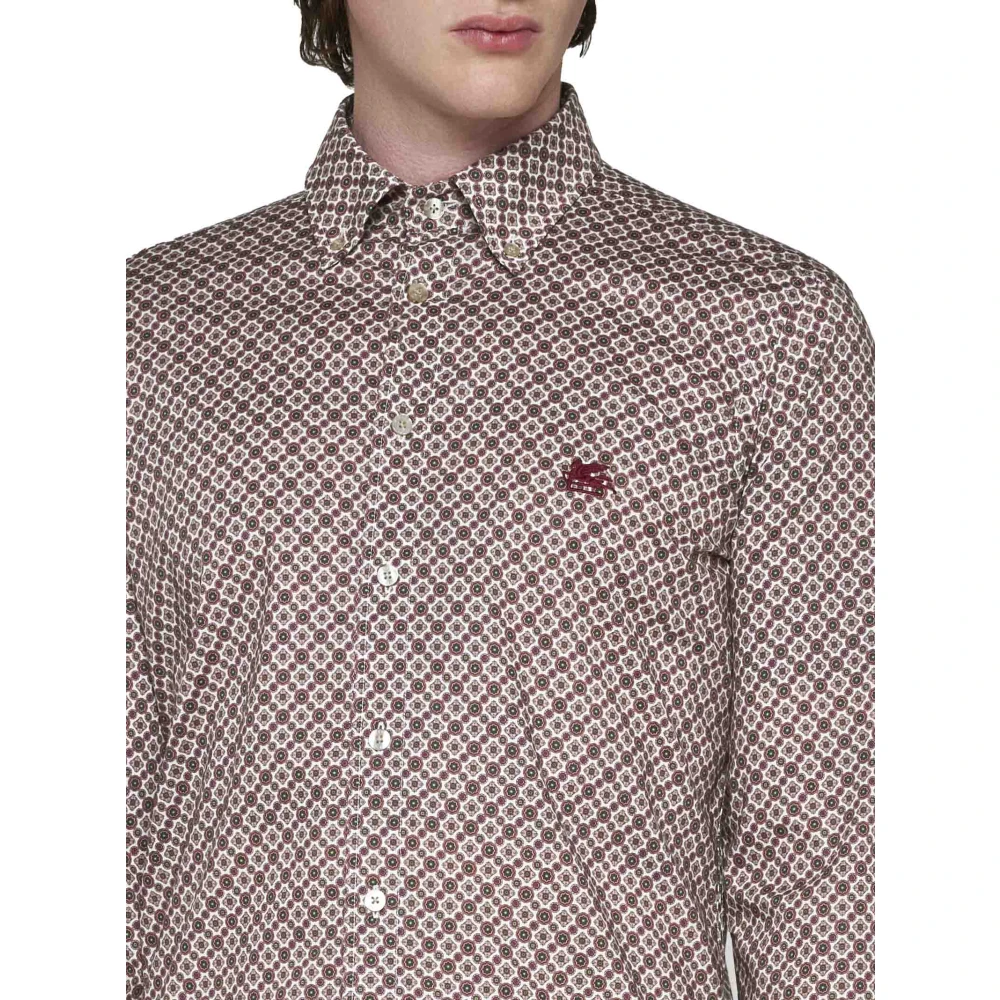 ETRO Stijlvolle Overhemden Multicolor Heren