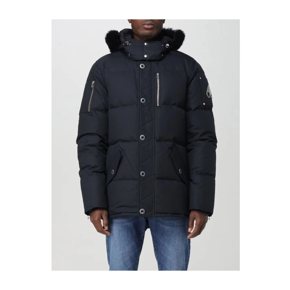 Moose Knuckles 3Q Navy Parka Jas Blue Heren