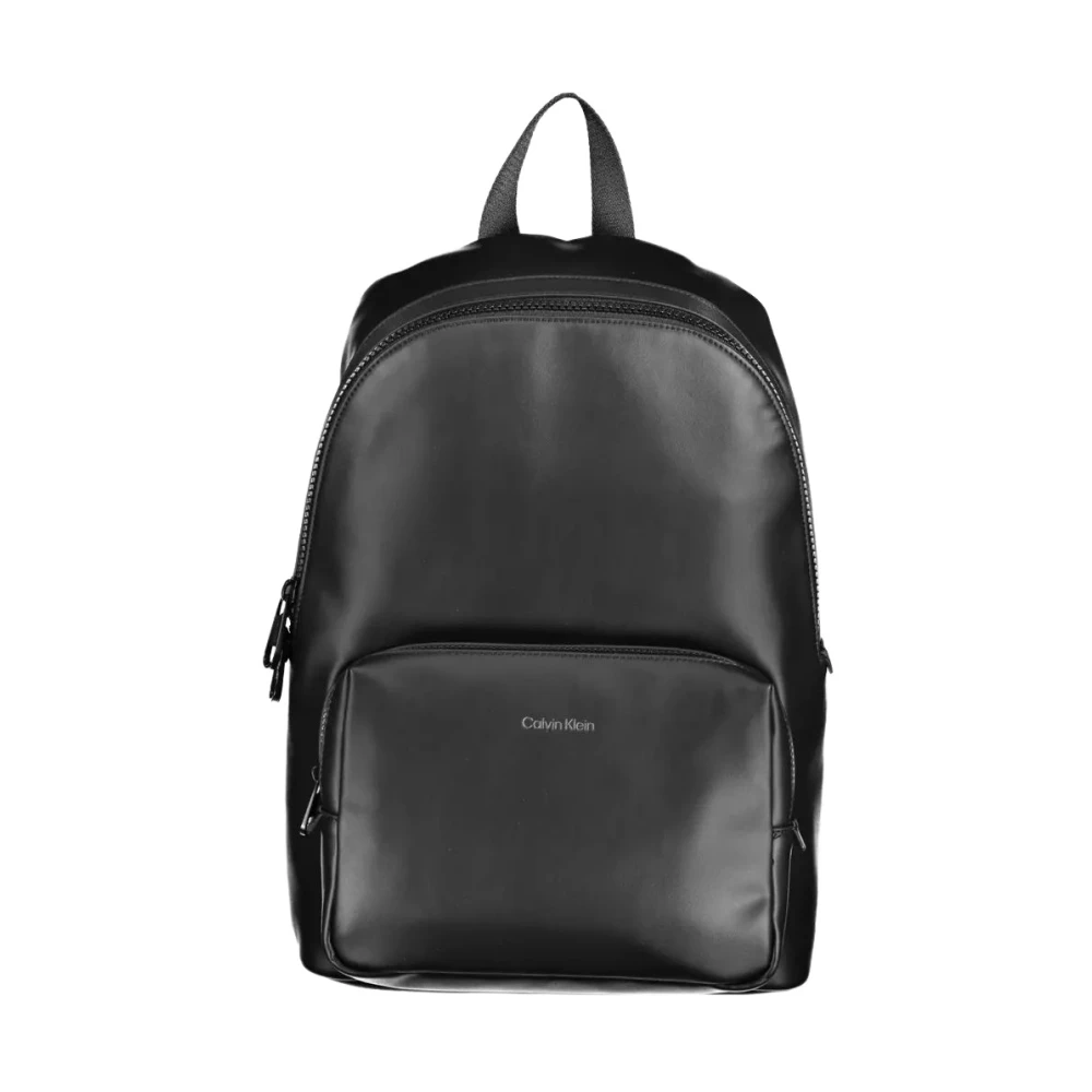 Calvin Klein Men's Black Backpacks, One Size, Polyester Backpack