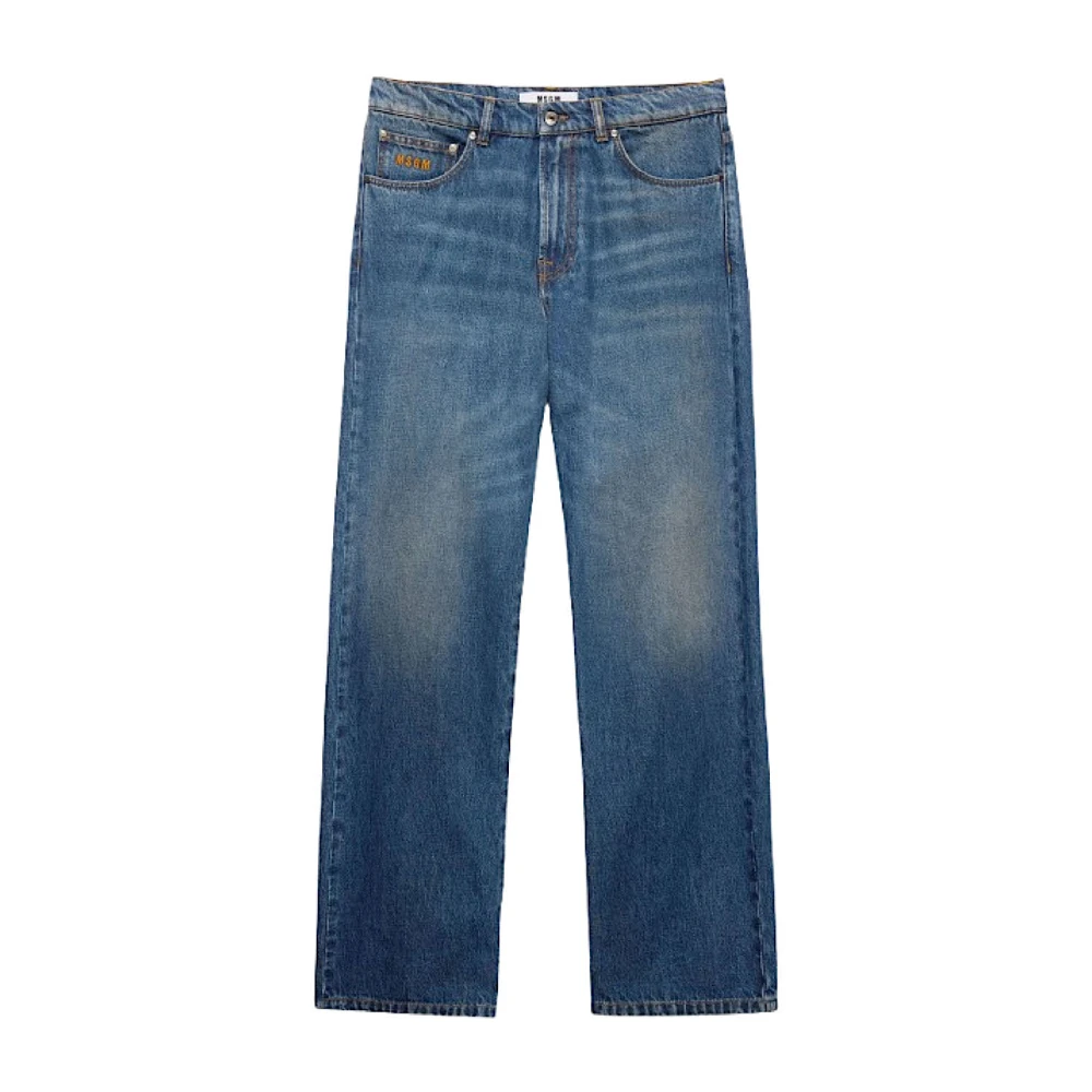 Jeans > Straight Jeans - - Msgm - Modalova