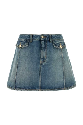 Stilig Denim Mini Kjol