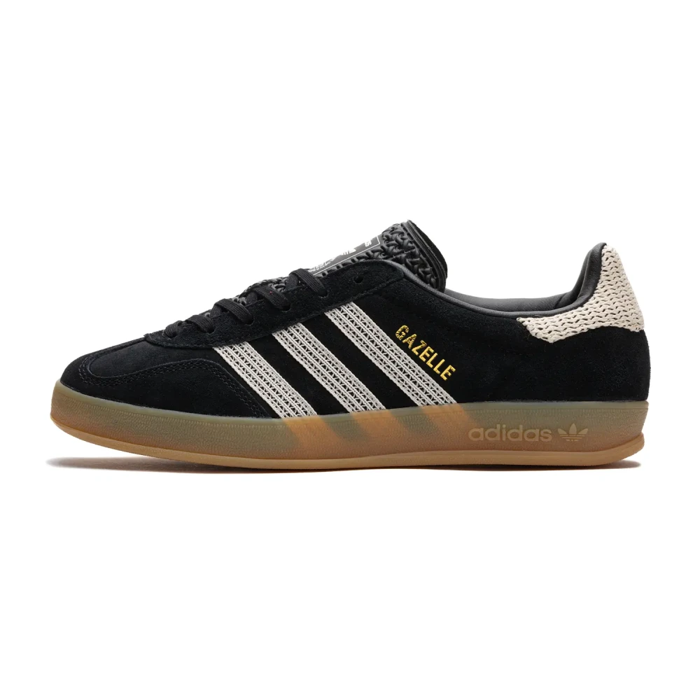 Adidas Women's Black Gazelle Indoor - Skateboarding - 5 Uk - Sport