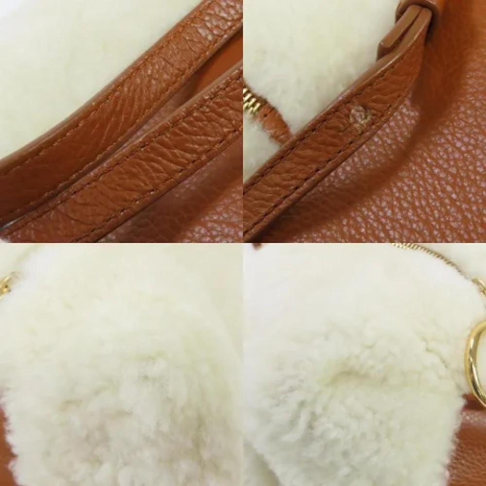 Chloé Pre-owned Leather backpacks Brown Dames