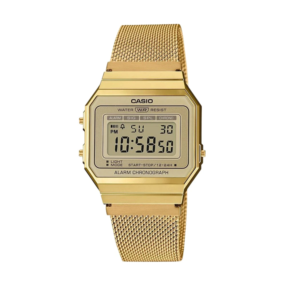 Casio Watch A700Wemg-9A Gul Unisex