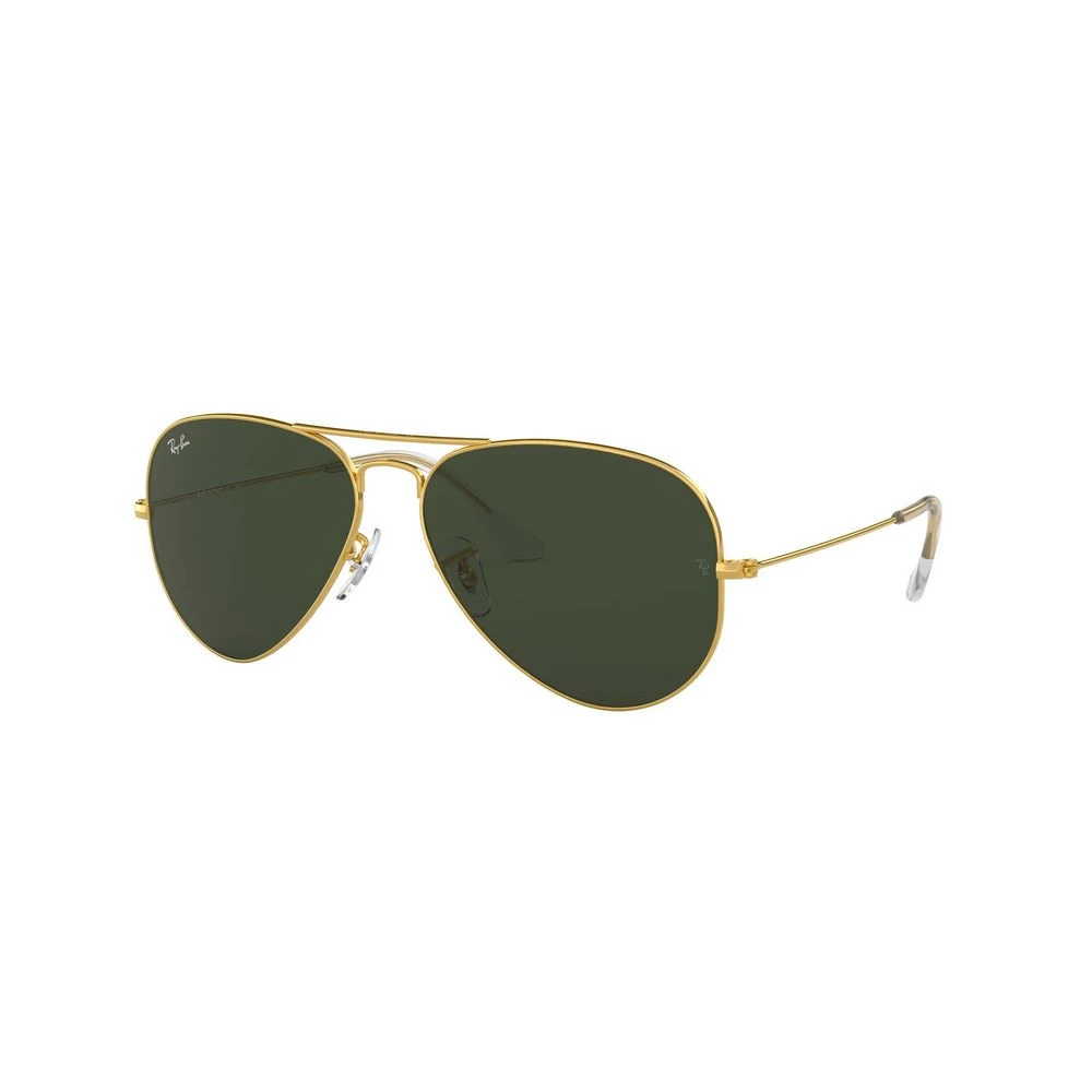 Ray-Ban Aviator Classic RB 3025 Metal Full Rim Sunglasses 58 mm Gold - Image 8