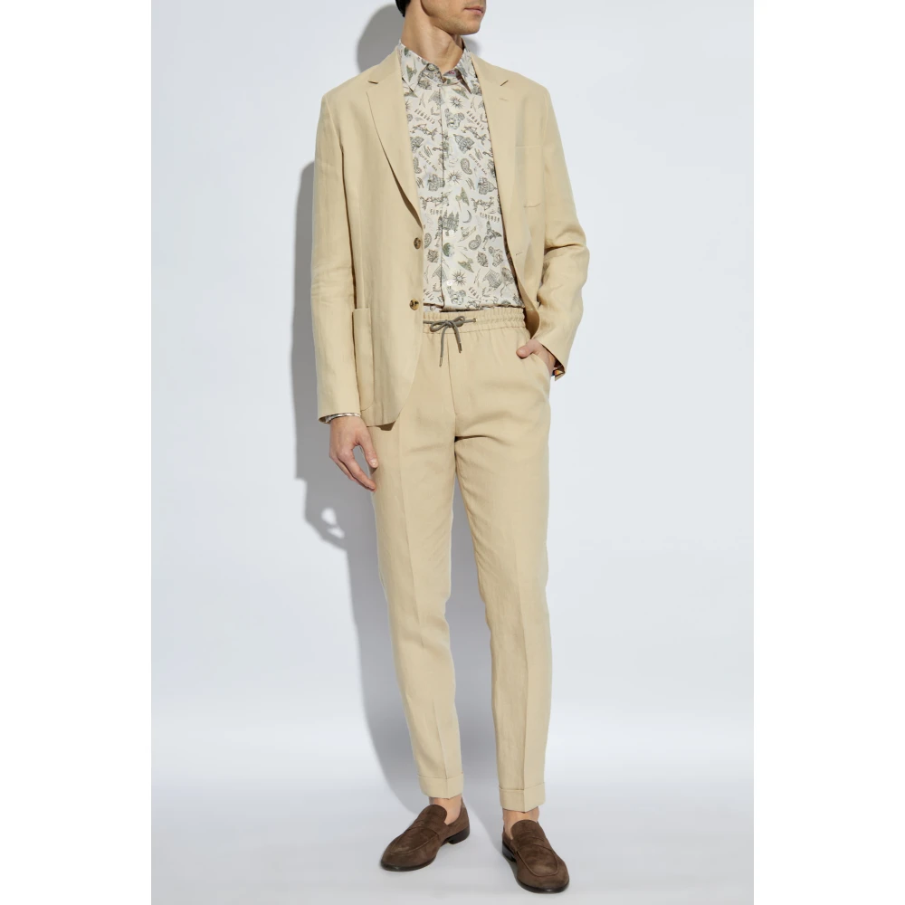 Paul Smith Katoenen shirt met print Multicolor Heren