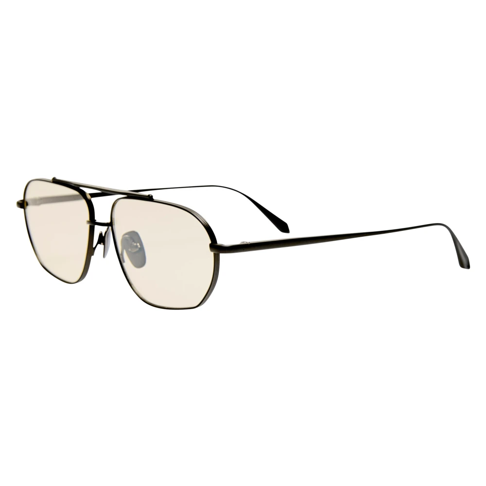 Linda Farrow Black Calthorpe Sunglasses - Unisex - Sunglasses - 55 Mm - Accessories