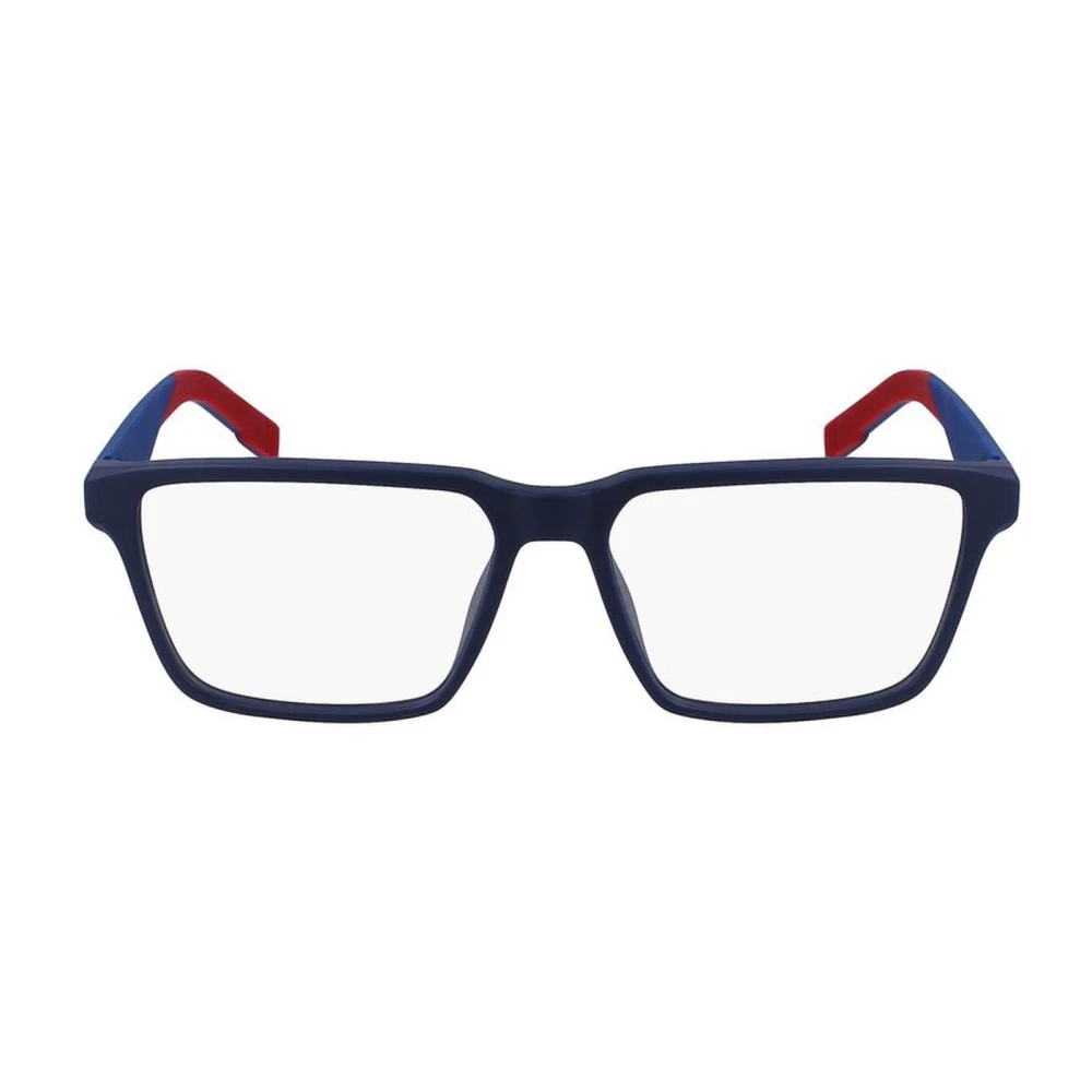 Lacoste L2924 Rechthoek Blauw Rode Bril Blue Heren