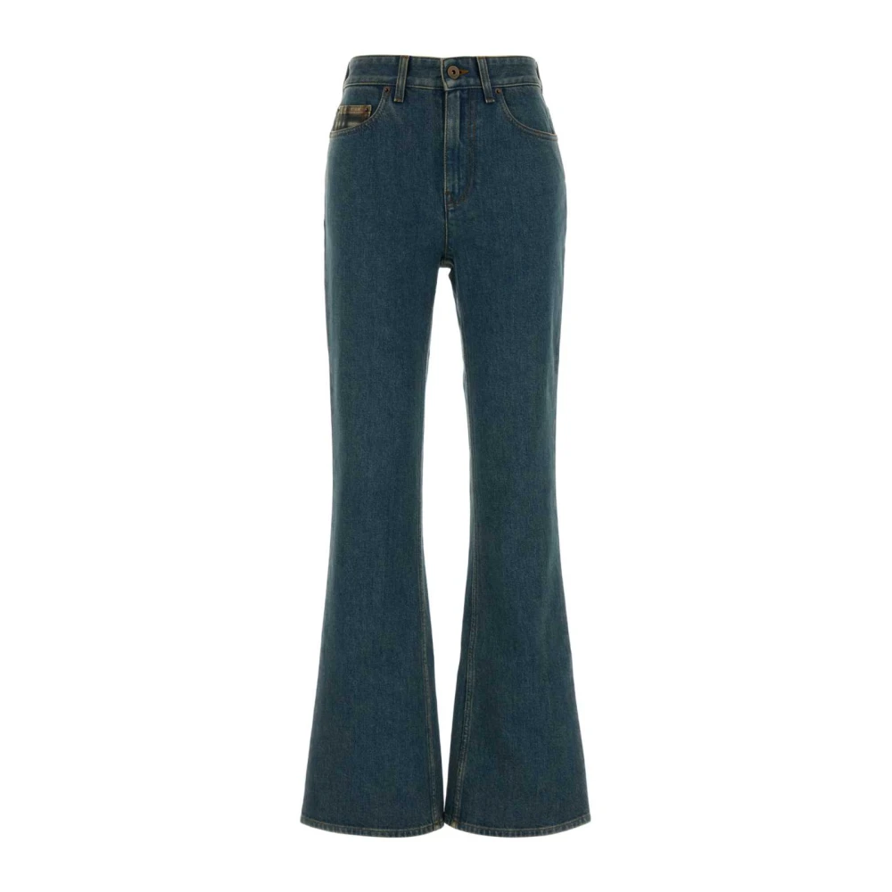 Burberry Women's Blue Stretch Denim Jeans