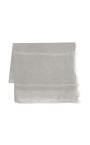 echarpe-grise-en-lin-polyester-ss25