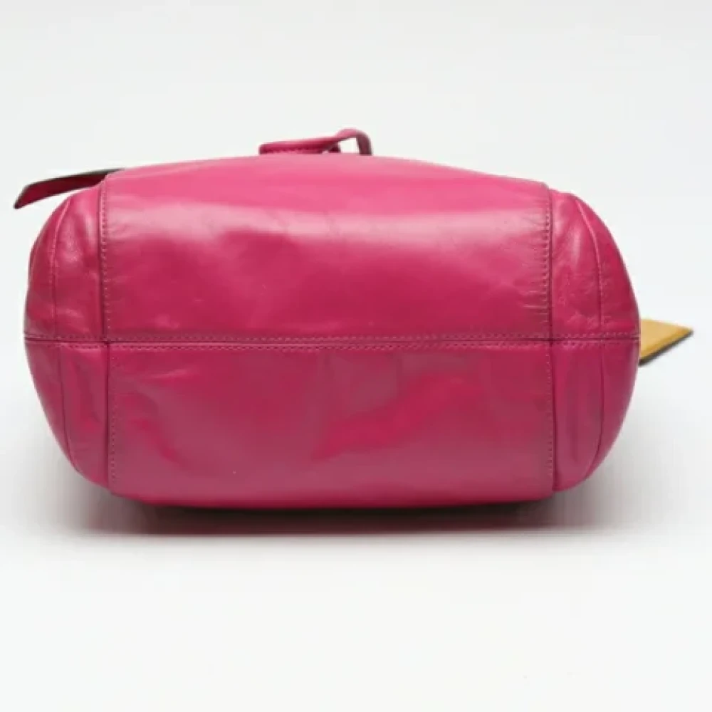 Coach Pre-owned Fabric shoulder-bags Pink Dames