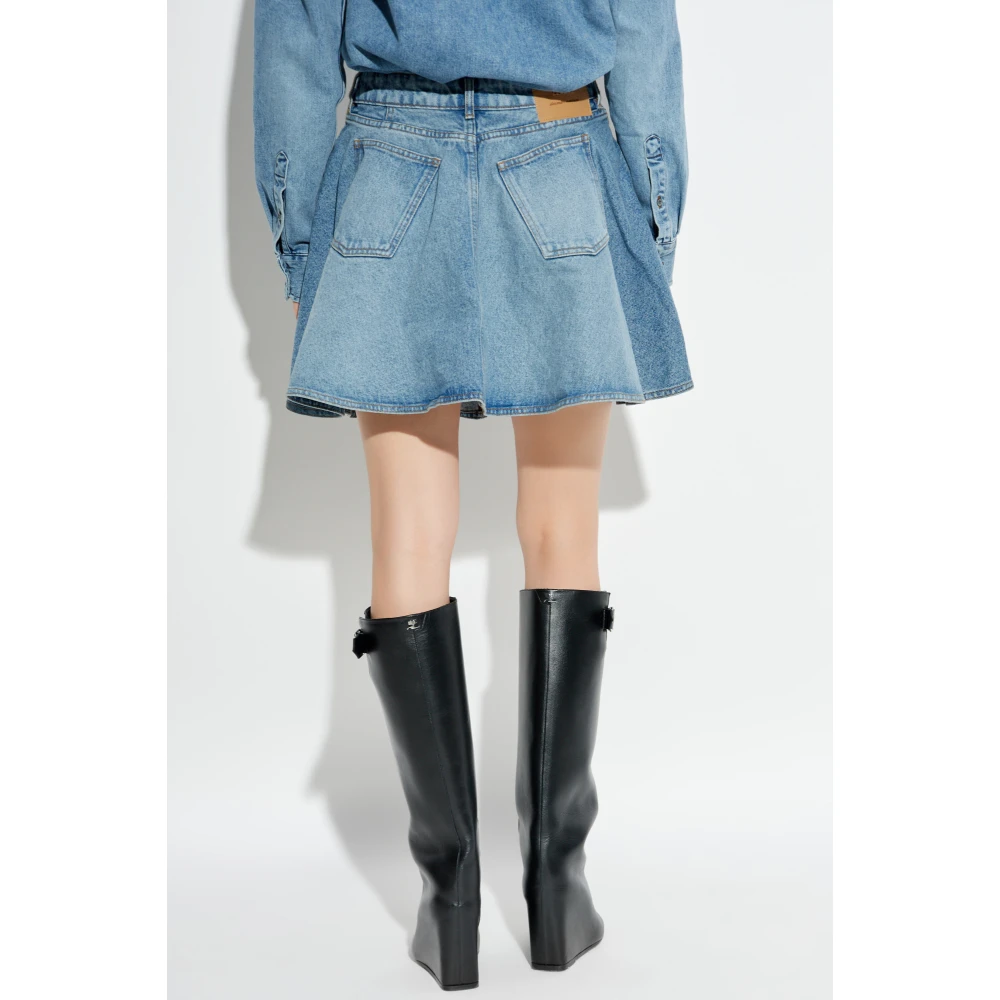 Ami Paris Denim rok Blue Dames