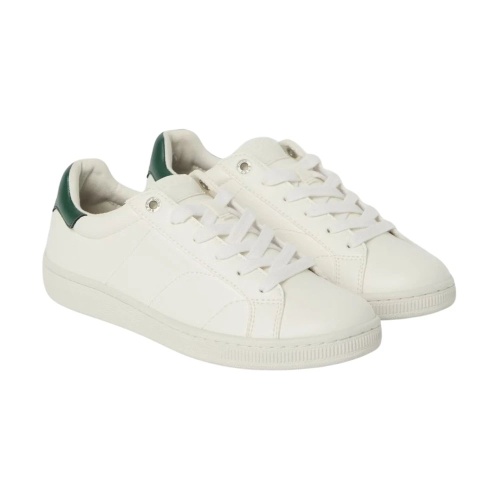 Björn Borg Groene Tennissneaker 2025 Collectie Heren Schoenen Wit