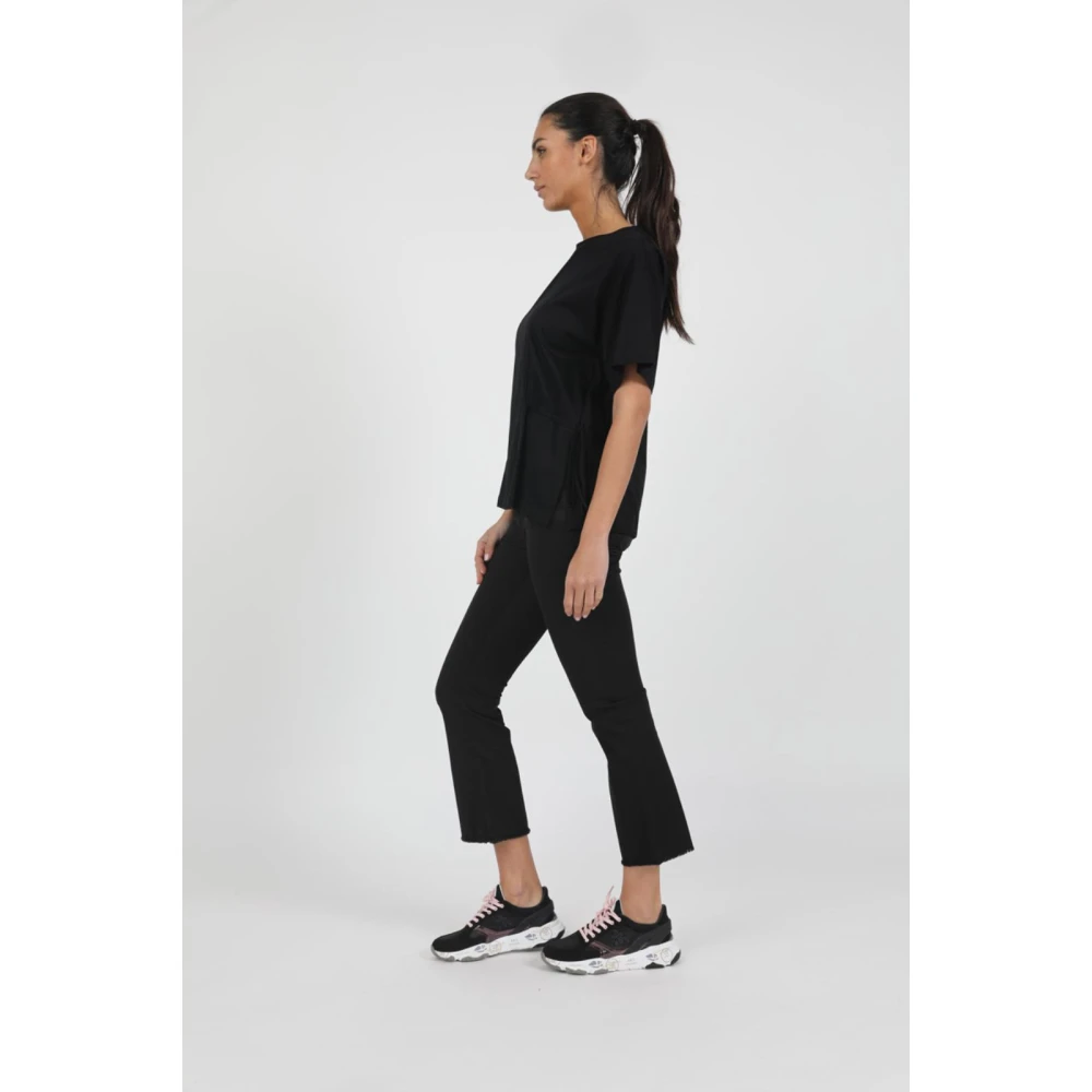 Re-Hash Monica-Z Cropped Jeans Black Dames