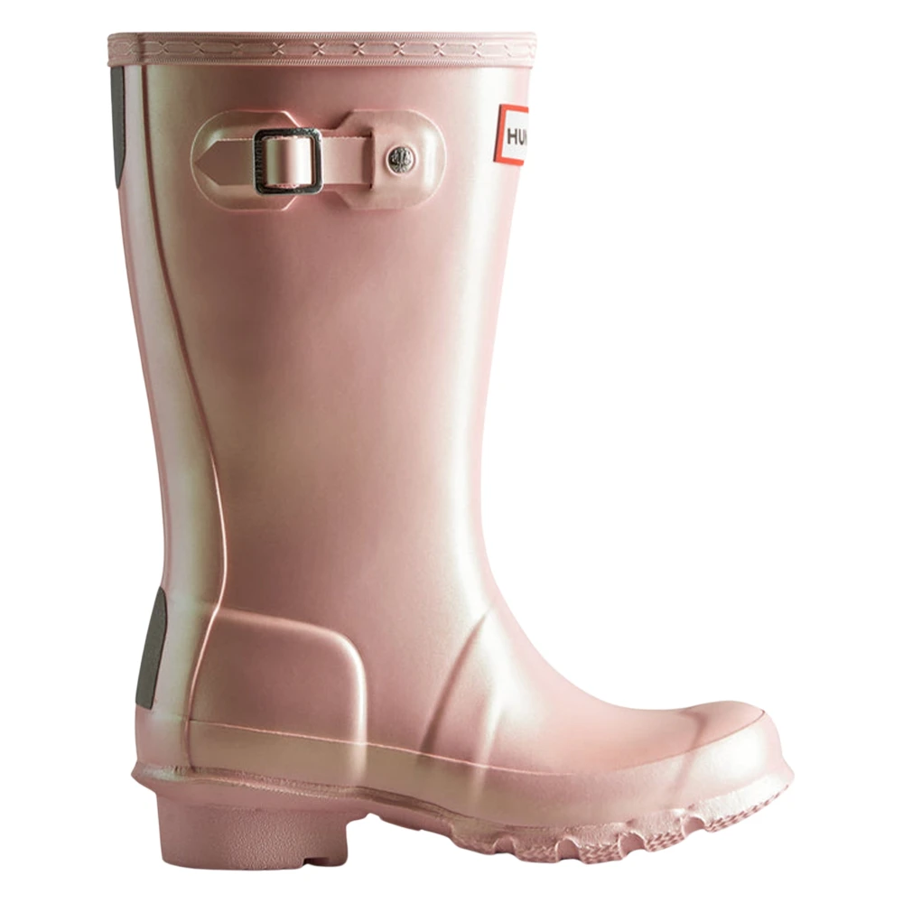 Hunter Girls Pink Kids Wellies, 35 Eu, Original Nebula Wellington Boots