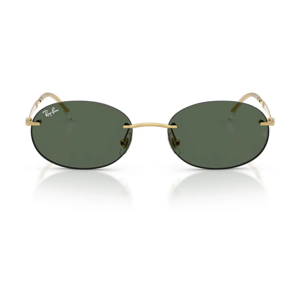 Ray-Ban Men's Yellow Sunglasses, 54 Mm, Oval