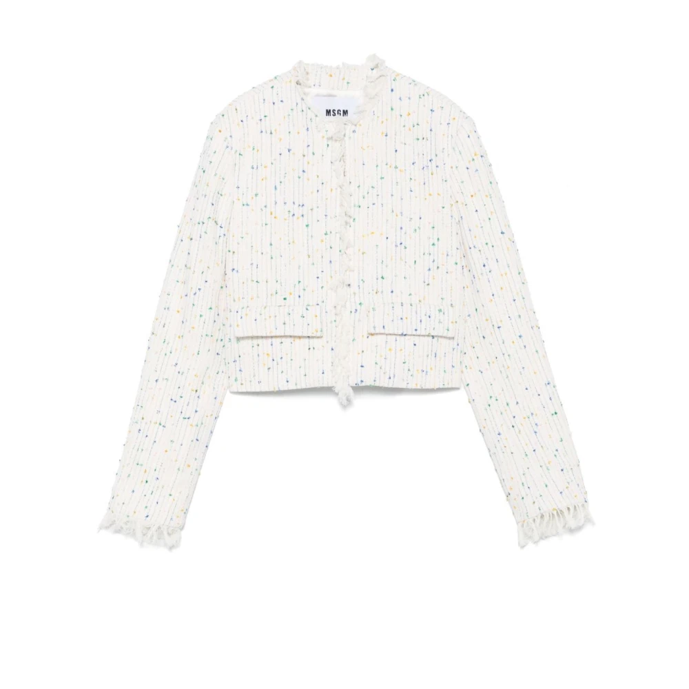 Jackets > Light Jackets - - Msgm - Modalova