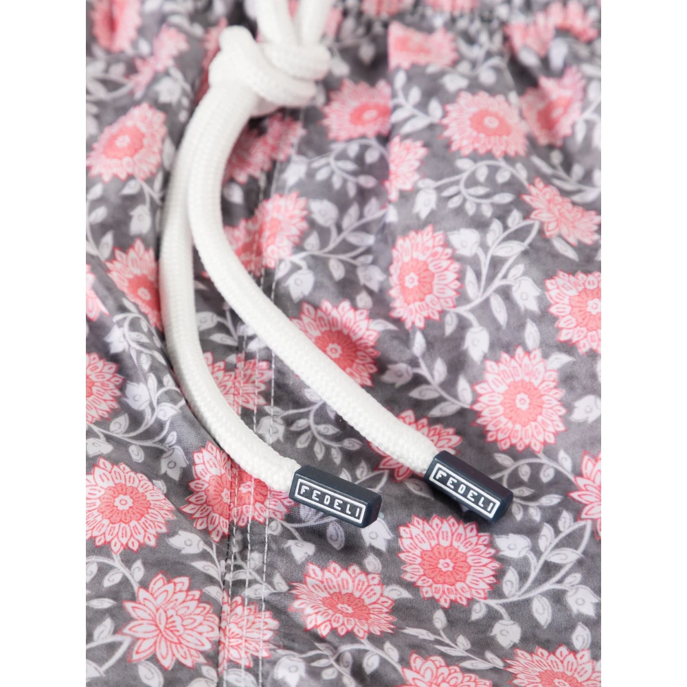Fedeli Gerecyclede polyester zwembroek Multicolor Heren