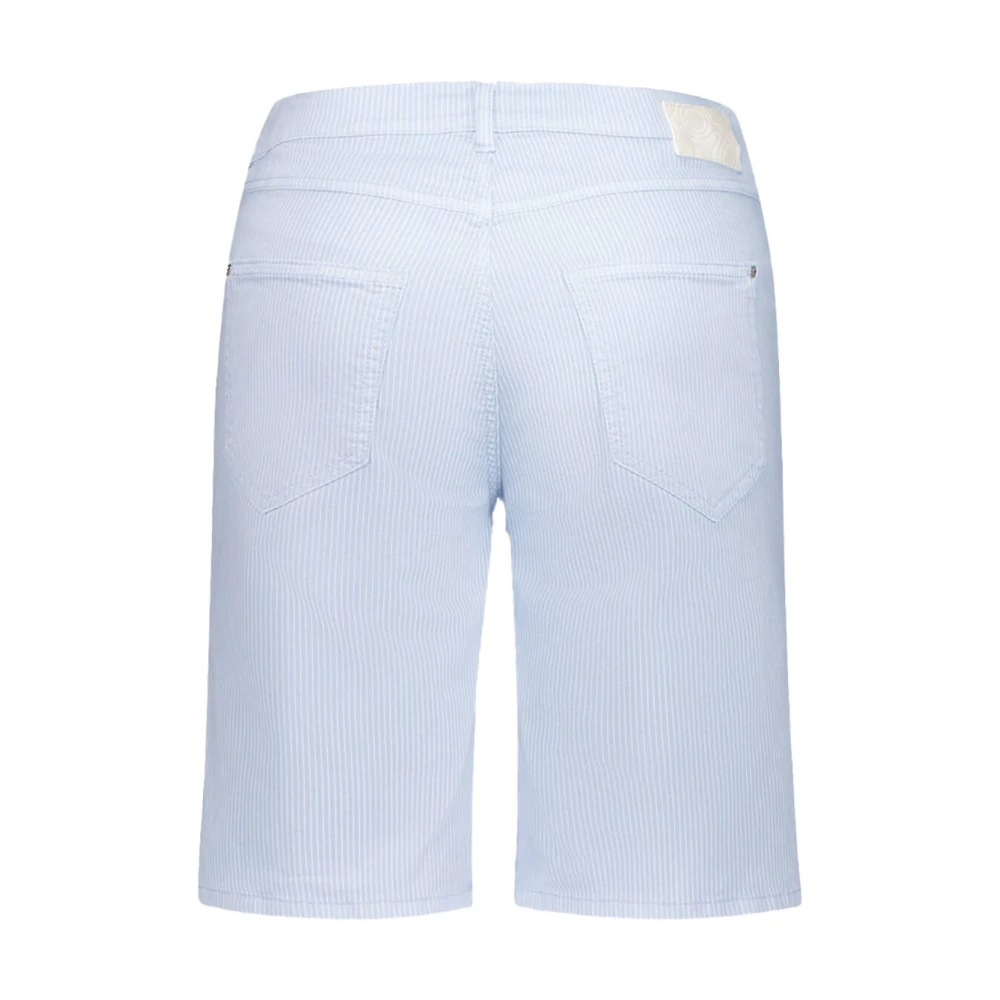 Gardeur Slim Fit Bermuda Shorts Blue Dames